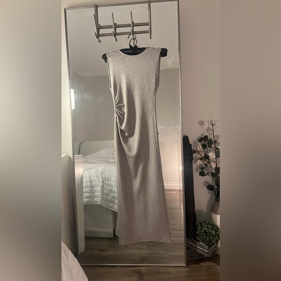 ZARA glitter drape dress - Picture 2 of 8